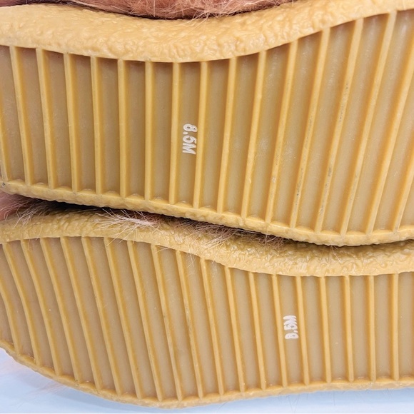 Jeffrey Campbell Platform Derby Pink Faux Fur Bootie - Picture 14 of 14